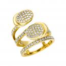 Diamant Ring 750er Gelbgold 1U371G854-1 