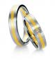 Preview: Breuning Trauringe Weiss-Gelbgold 48/036500+ 48/036510