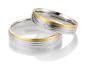 Preview: Breuning Trauringe Weiss-Gelbgold 48/07101+ 48/07102