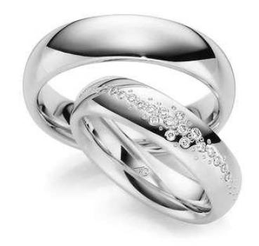 August Gerstner Trauringe Exclusive 4/28621/6 + 28621/6