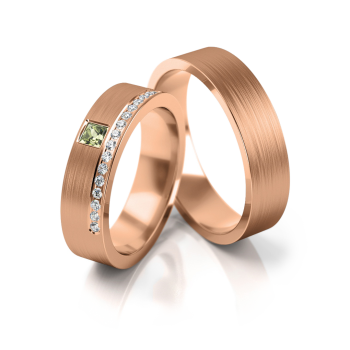 Preview: Stelmach Trauringe Weissgold  216