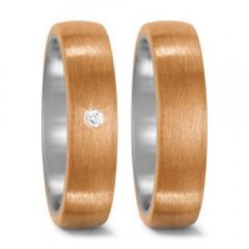 Titan Factory Trauringe 52531/013/003/G233 + 52531/013/000/G233