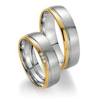 Fischer Trauringe Silber 14 30134/060 + 15 30134/060