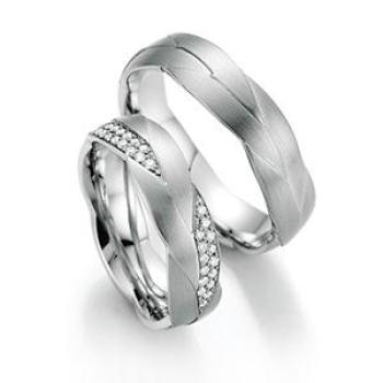 Fischer Trauringe Weissgold 06 07356/060 - 38 07356/060