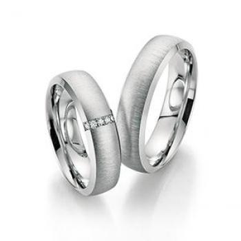 Fischer Trauringe Weissgold 06 07461/060 - 38 07461/060