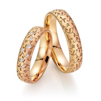 Fischer Trauringe Exclusive 38 7629/050 + 5 7629/050