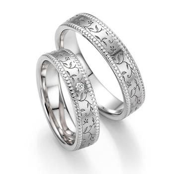 Fischer Trauringe Exclusive 38 7667/050 + 6 7667/050