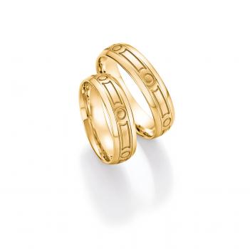 Preview: Nowotny-Collection Ruesch Trauringe Exclusive 66/39160-055 + 66/39160-055