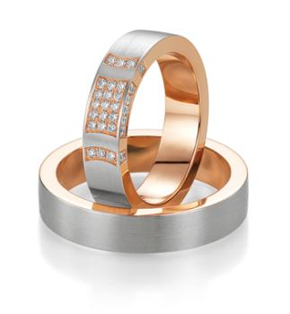 Breuning Trauringe Exclusive 48/002290 + 48/002300