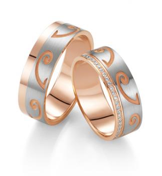 Breuning Trauringe Exclusive 48/002360 + 48/002350