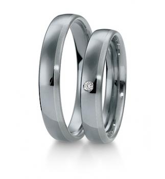 Preview: Breuning Trauringe Weiss-Rotgold 48 040710 / 48 040720