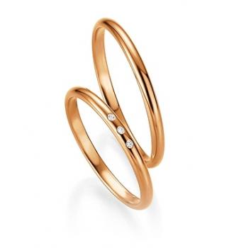 Preview: Breuning Trauringe Günstig 48 043050 / 48 043060