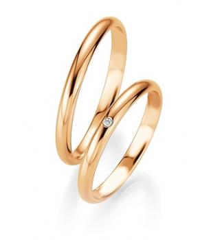 Preview: Breuning Trauringe Günstig 48 043110 / 48 043120