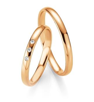 Preview: Breuning Trauringe Günstig 48 043150 / 48 043160