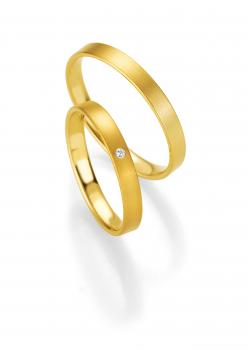 Breuning Trauringe Gelbgold 48/04401+ 48/14401