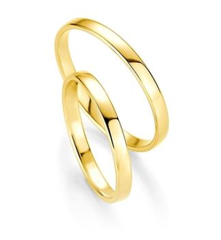 Preview: Breuning Trauringe Weissgold 48/04410+ 48/14410