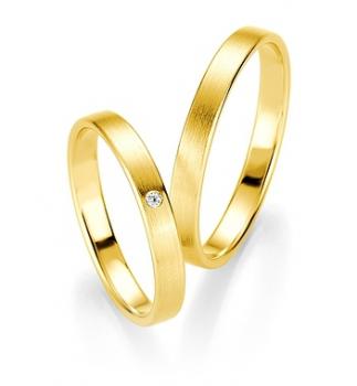 Preview: Breuning Trauringe Weissgold 48/04411+ 48/14411