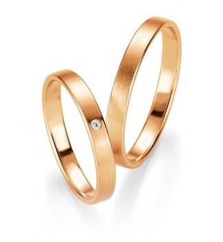 Preview: Breuning Trauringe Weissgold 48/04411+ 48/14411