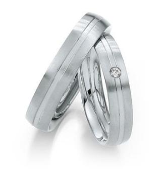 Preview: Saint Maurice Trauringe Weiss-Gelbgold 812180 / 812190