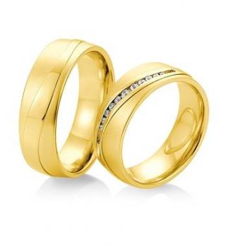 Preview: Saint Maurice Trauringe Weissgold DR 816540 / HR 816550