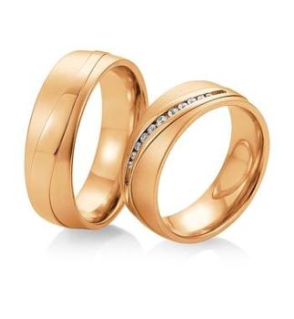 Preview: Saint Maurice Trauringe Weissgold DR 816540 / HR 816550