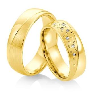 Preview: Saint Maurice Trauringe Weissgold DR 816580 / HR 816590