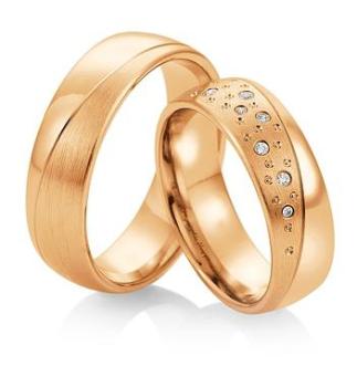 Preview: Saint Maurice Trauringe Weissgold DR 816580 / HR 816590