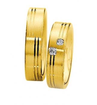 Preview: Saint Maurice Trauringe Weissgold 820040 + 820050