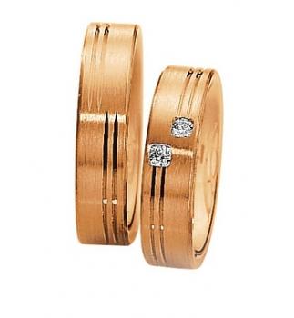 Preview: Saint Maurice Trauringe Weissgold 820040 + 820050