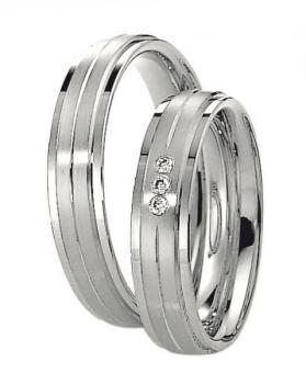 Saint Maurice Trauringe Weissgold 49-82014W + 49-82015W