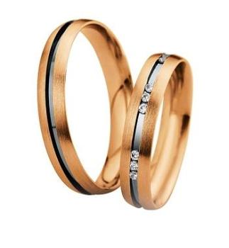 Preview: Saint Maurice Trauringe Weissgold DR 831120 / HR 831130