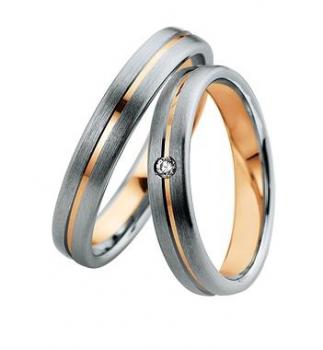 Preview: Saint Maurice Trauringe Weissgold DR 831140 / HR 831150