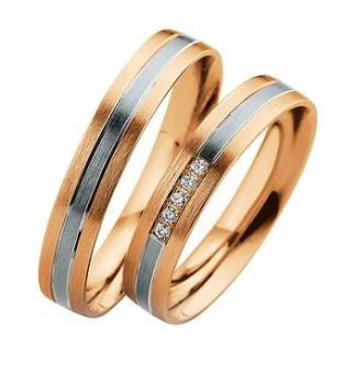 Preview: Saint Maurice Trauringe Weissgold DR 831160 / HR 831170