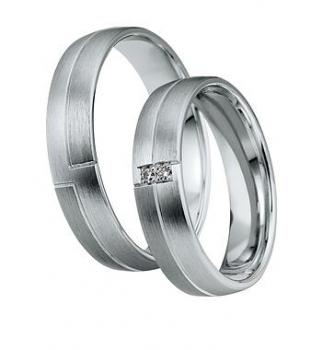 Preview: Saint Maurice Trauringe Weissgold DR 831180 / HR 831190