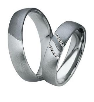 Saint Maurice Trauringe Weissgold DR 831200 / HR 831210