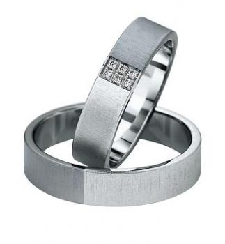 Saint Maurice Trauringe Weissgold DR 831220 / HR 831230