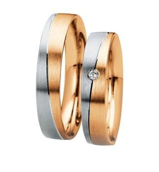 Preview: Saint Maurice Trauringe Weissgold DR 831240 / HR 831250