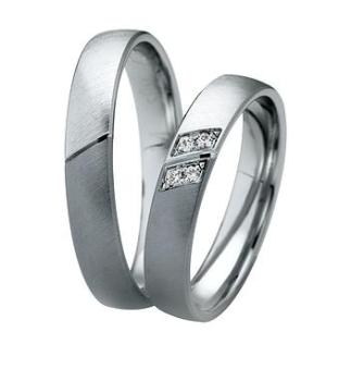 Saint Maurice Trauringe Weissgold DR 831260 / HR 831270