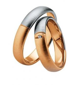 Preview: Saint Maurice Trauringe Weissgold DR 831280 / HR 831290