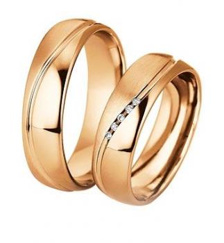 Preview: Saint Maurice Trauringe Weissgold DR 831320 / HR 831330