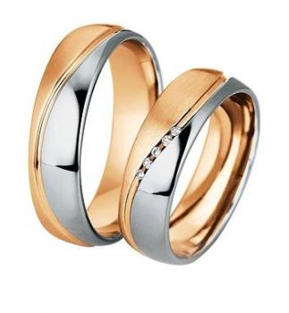 Preview: Saint Maurice Trauringe Weissgold DR 831320 / HR 831330