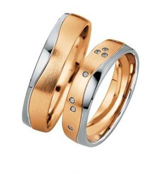 Preview: Saint Maurice Trauringe Weissgold DR 831360 / HR 831370