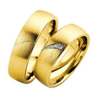 Preview: Saint Maurice Trauringe Weissgold DR 831460 / HR 831470