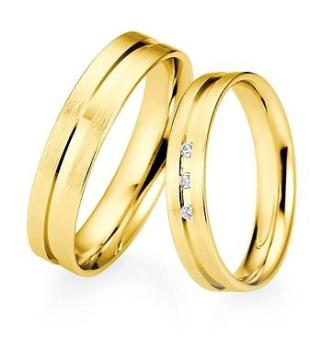 Preview: Saint Maurice Trauringe Weissgold DR 841290 / HR 841300