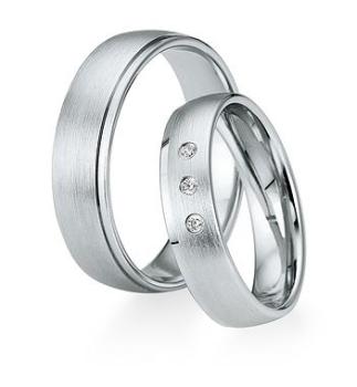 Saint Maurice Trauringe Weissgold DR 841430 / HR 841440