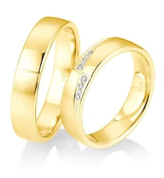 Preview: Saint Maurice Trauringe Weissgold 49855340 / 49855350