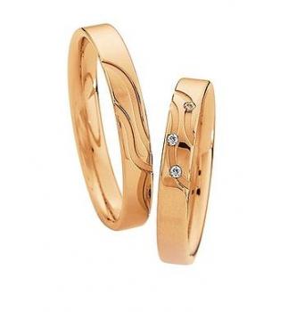 Preview: Saint Maurice Trauringe Gelbgold 870260 / 870270