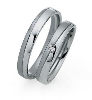 Preview: Saint Maurice Trauringe Weiss-Gelbgold 870600 / 870610