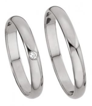 Kühnel Trauringe Weissgold 511009-6230