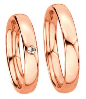 Kühnel Trauringe Rotgold 513133-5040